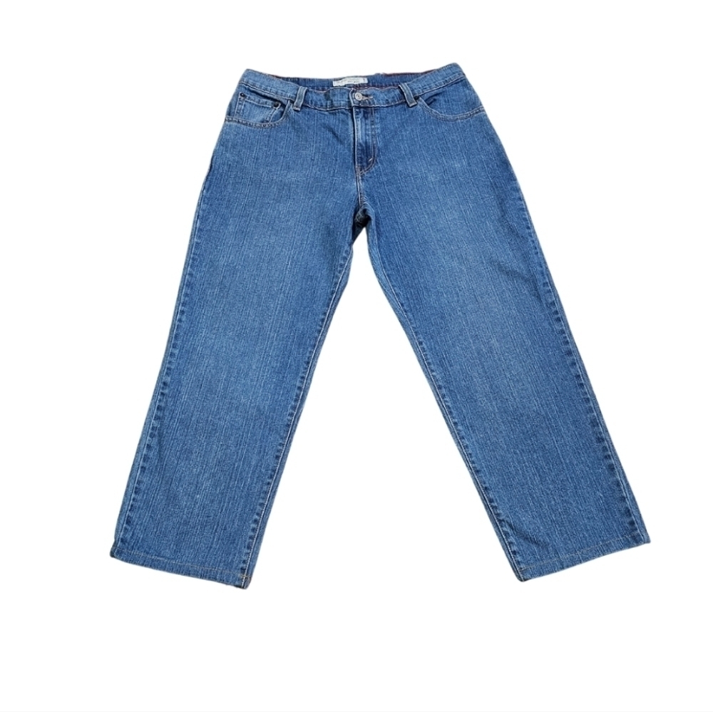 Levi's 560 Vintage Loose Fit Cropped Jeans Blue Size 12